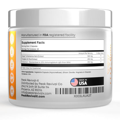 Turkesterone & Tongkat Ali Supplement