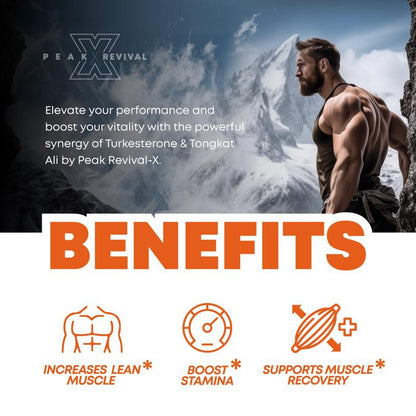 Turkesterone & Tongkat Ali Supplement