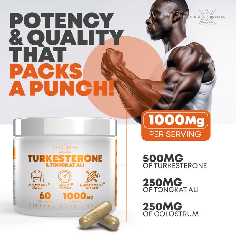 Turkesterone & Tongkat Ali Supplement