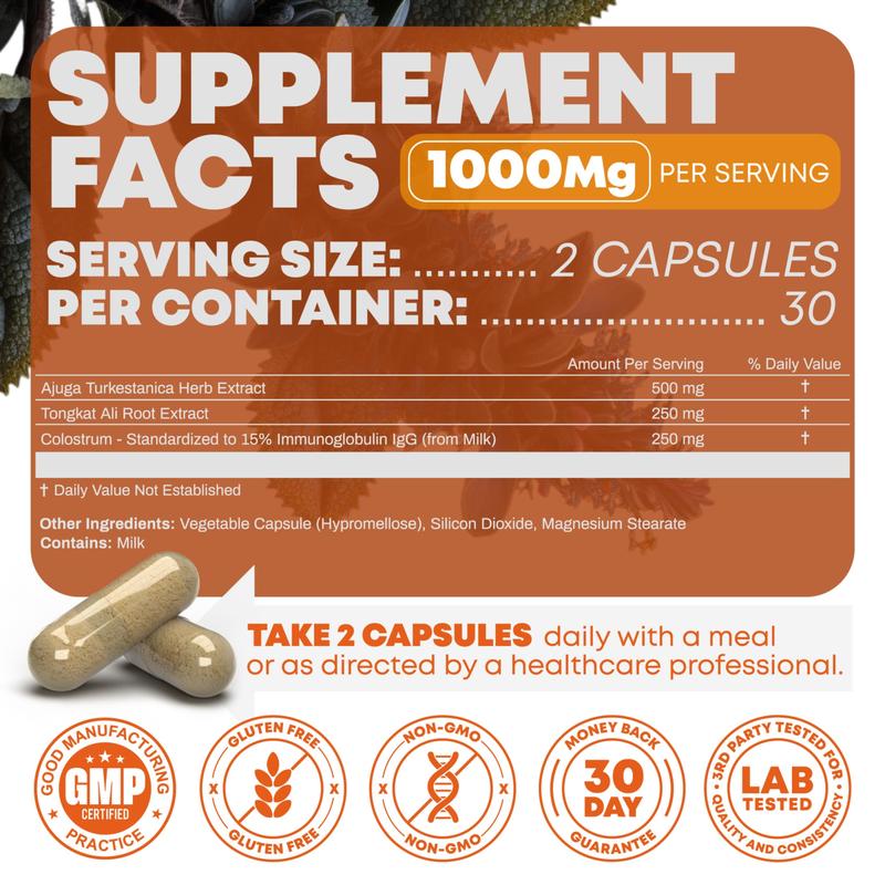 Turkesterone & Tongkat Ali Supplement