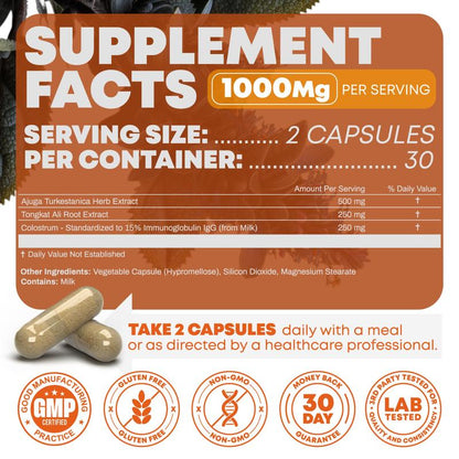 Turkesterone & Tongkat Ali Supplement